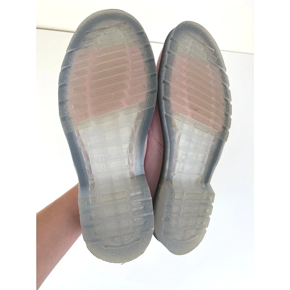 Dr Martens 1461 Iced Chalk Pink Suede Oxford Shoes W10 M9 27558279 Box
